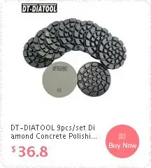 Набор DT-DIATOOL алмазных буровых коронок в штучной упаковке, Вакуумные Паяные алмазные сверла, набор сверл, кольцевая пила 5/8-11, резьба для керамической плитки