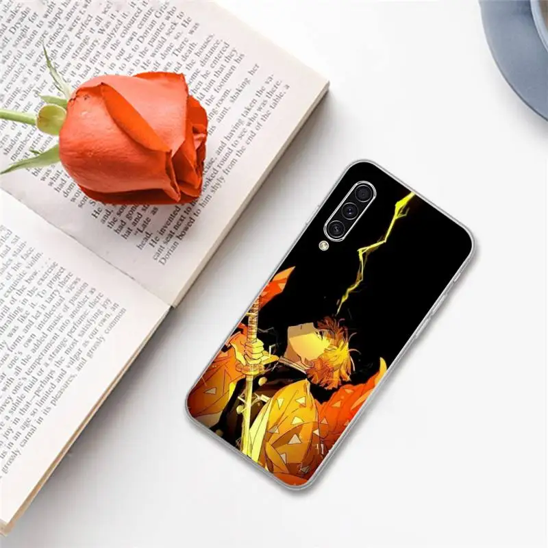 

Demon Slayer Kimetsu no Yaiba anime Phone Case For Samsung A S M Note 9 10 20 fe 21 71 30 ultra plus 5g 11 31 51 s