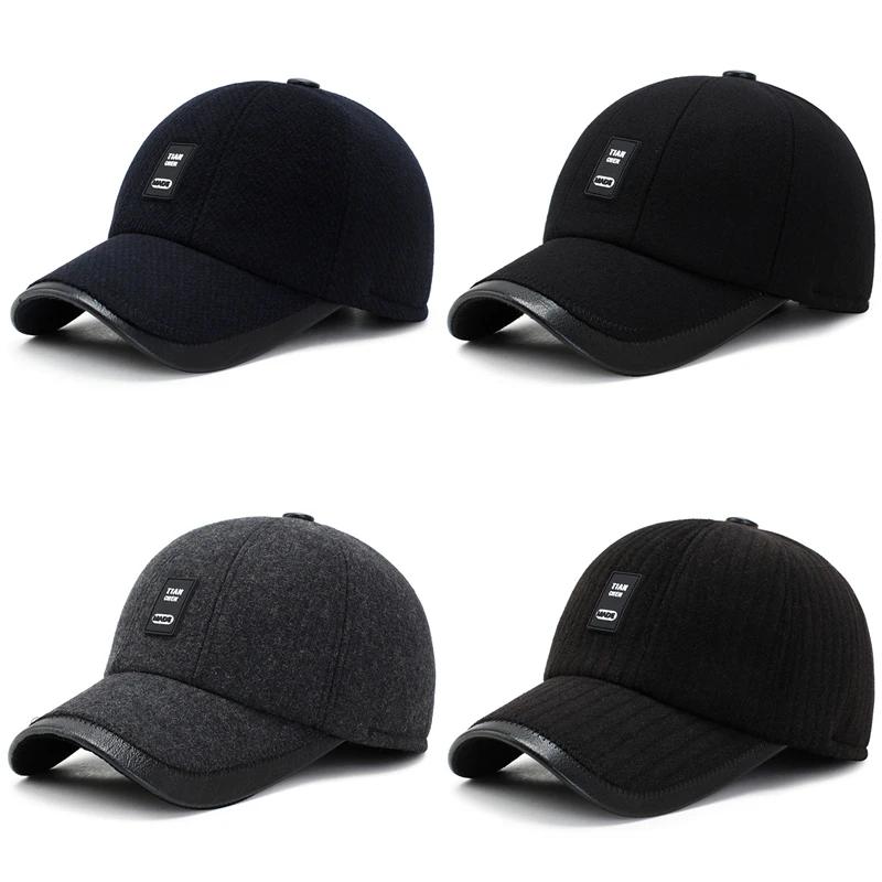 [NORTHWOOD] Gorra Hombre, зимняя мужская бейсболка, уличная теплая утолщенная облегающая Кепка, брендовая бейсболка, шапка для взрослых