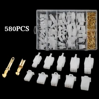 580pcs auto wire terminal connector 2 8 mm connector male female terminals housing 2 3 4 6 9 for boat car motorcycles car boat