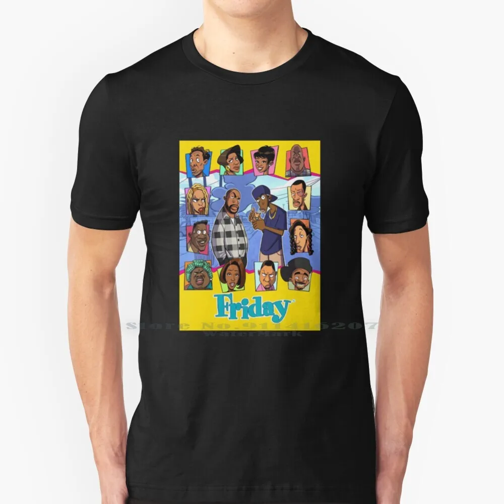 90s Hood Movie T Shirt 100% Pure Cotton Friday Smokey Friday Movie Ice Cube Movie 90s Chris Tucker Comedy Craig Funny Hip Hop