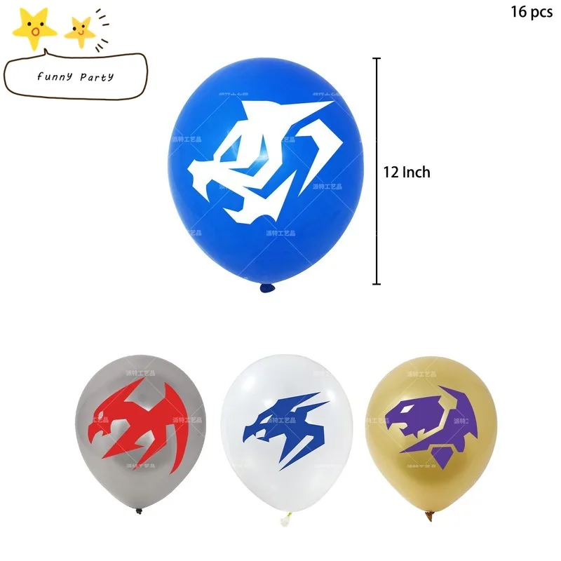 

Gyro Toy Theme Birthday Party Decoration Gyro Toy Balloons Pull Flag Banner Cake Insert Card Baby Shower Cartoon Balloon Set