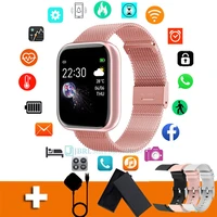 new i5s digital watch 2021 men women full touch sports waterproof wrist watches led electronics clock for men women wristwatch
