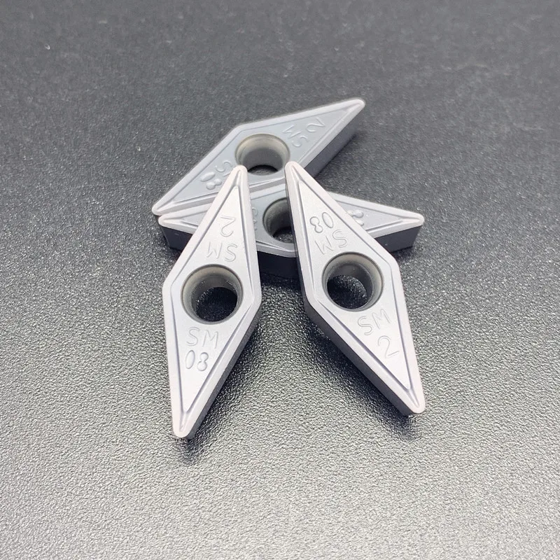 Токарный резец VCMT160404 SM IC907 IC908 VCMT160408