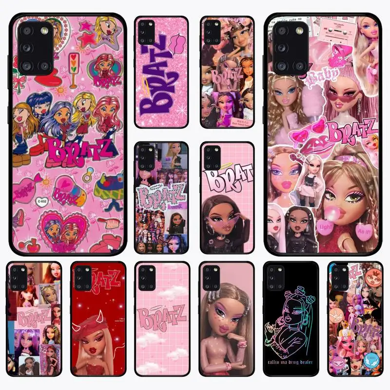 

Lovely Doll Bratz Phone Case for Samsung A 51 30s 71 21s 10 70 31 52 12 30 40 32 11 20e 20s 01 02s 72 cover