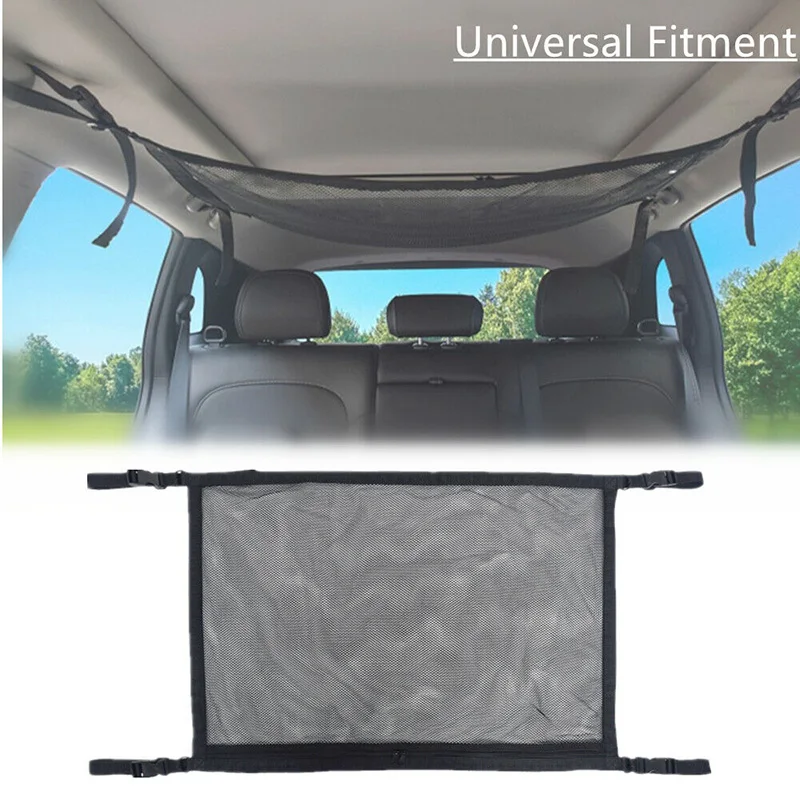 

31x21 Inches Storage Net Replacement Parts Accessories Auto Black Elastic Nylon