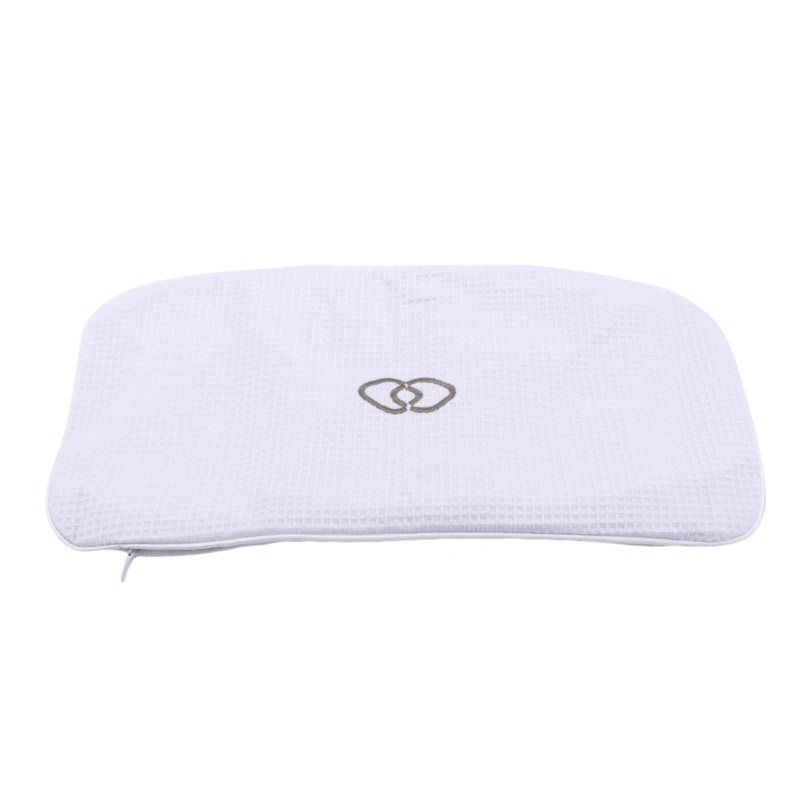 Дышащая сетчатая подушка для ванной с присосками дома и путешествий надувная шеи