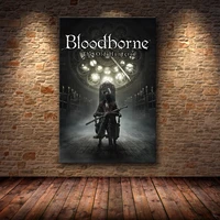 unframed the poster decoration painting of bloodborne on hd canvas canvas painting art posters and prints painting pictures
