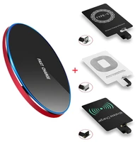 10W Fast Wireless Charger Adapter Kit For Samsung S10 S9 S8 Note9 USB Charging Pad For iPhone13 Pro Max Plus