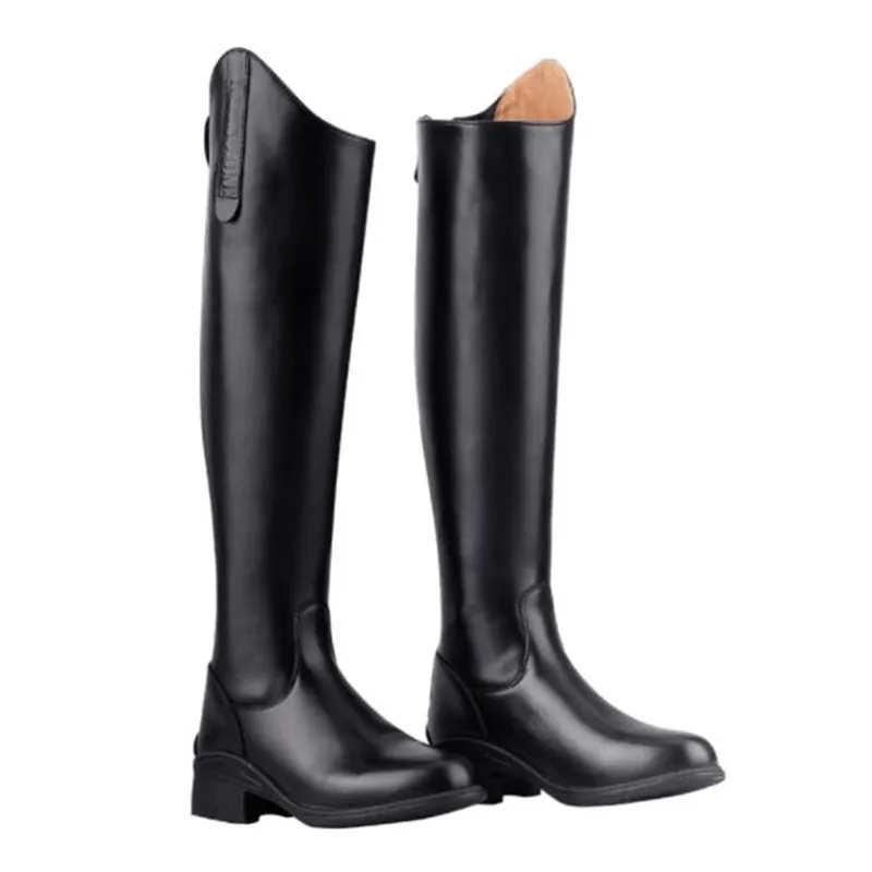 Классические сапоги для верховой езды Прямые на молнии езды|Сапоги езды| |