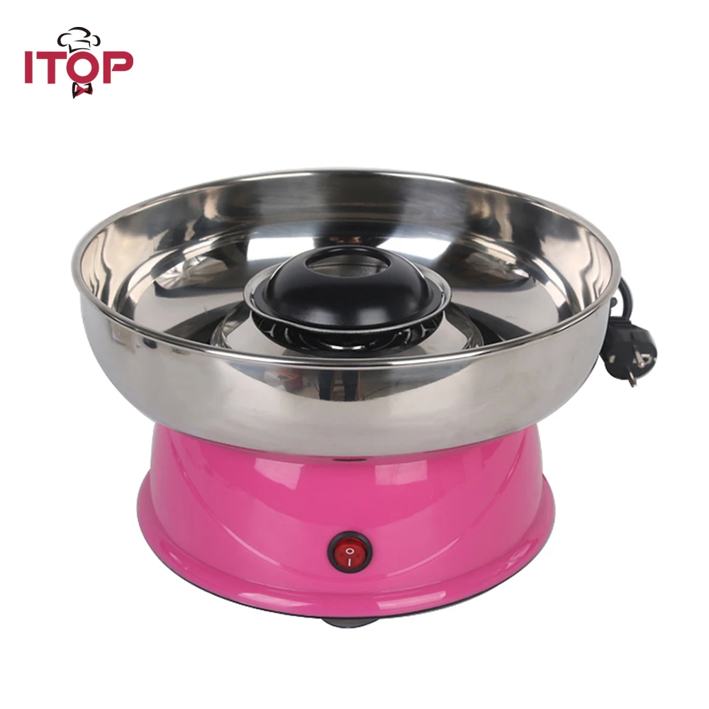 ITOP Electirc машина для производства хлопковых конфет Candyfloss сахарных конфетных нитей