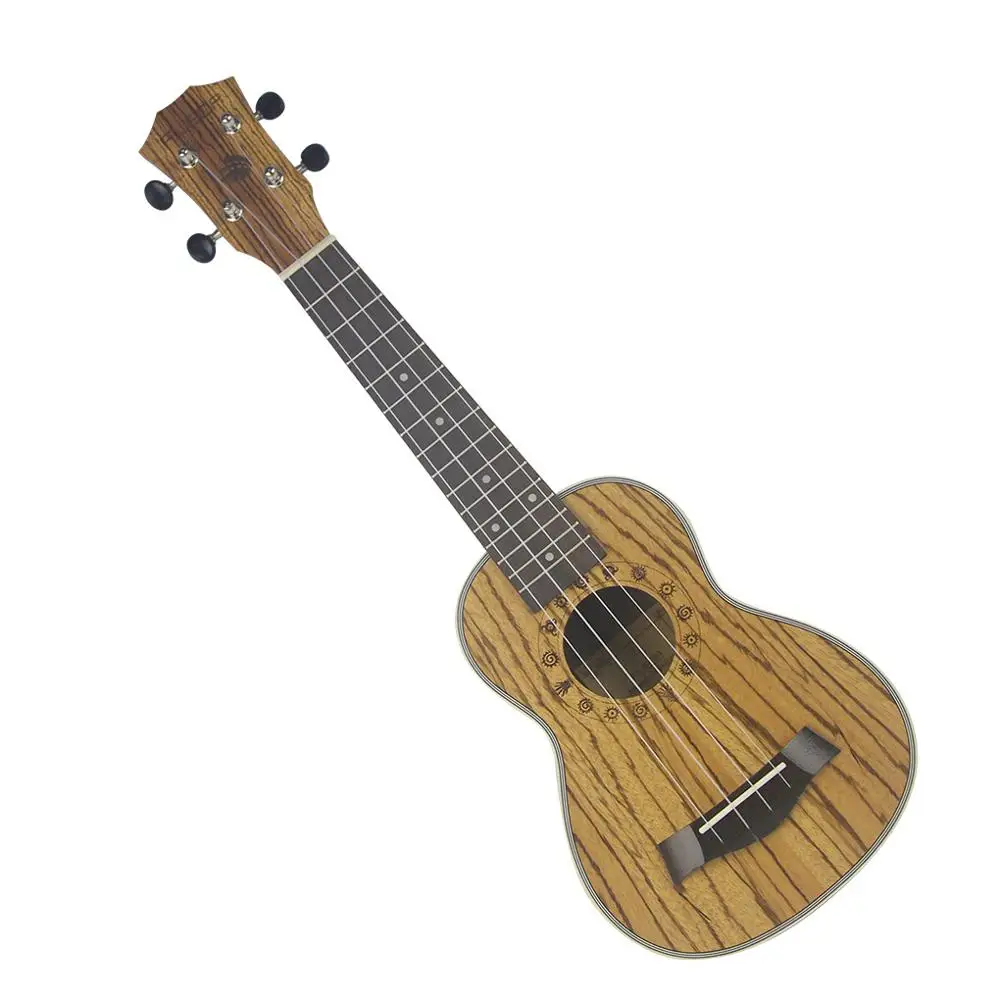 FLEOR Zebrawood 21 ''сопрано Гавайские гитары музыкальный инструмент|Укулеле| |