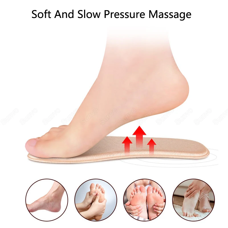 Memory Foam Insoles for Shoes Sole Sweat Shock Absorption Running Shoes Inserts Fascitis Plantar Sports Insoles Feet Care Pads