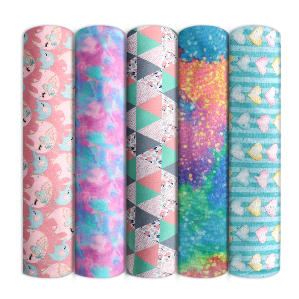 Стрейчевая трикотажная ткань в форме сердца на День святого Валентина 4 способа