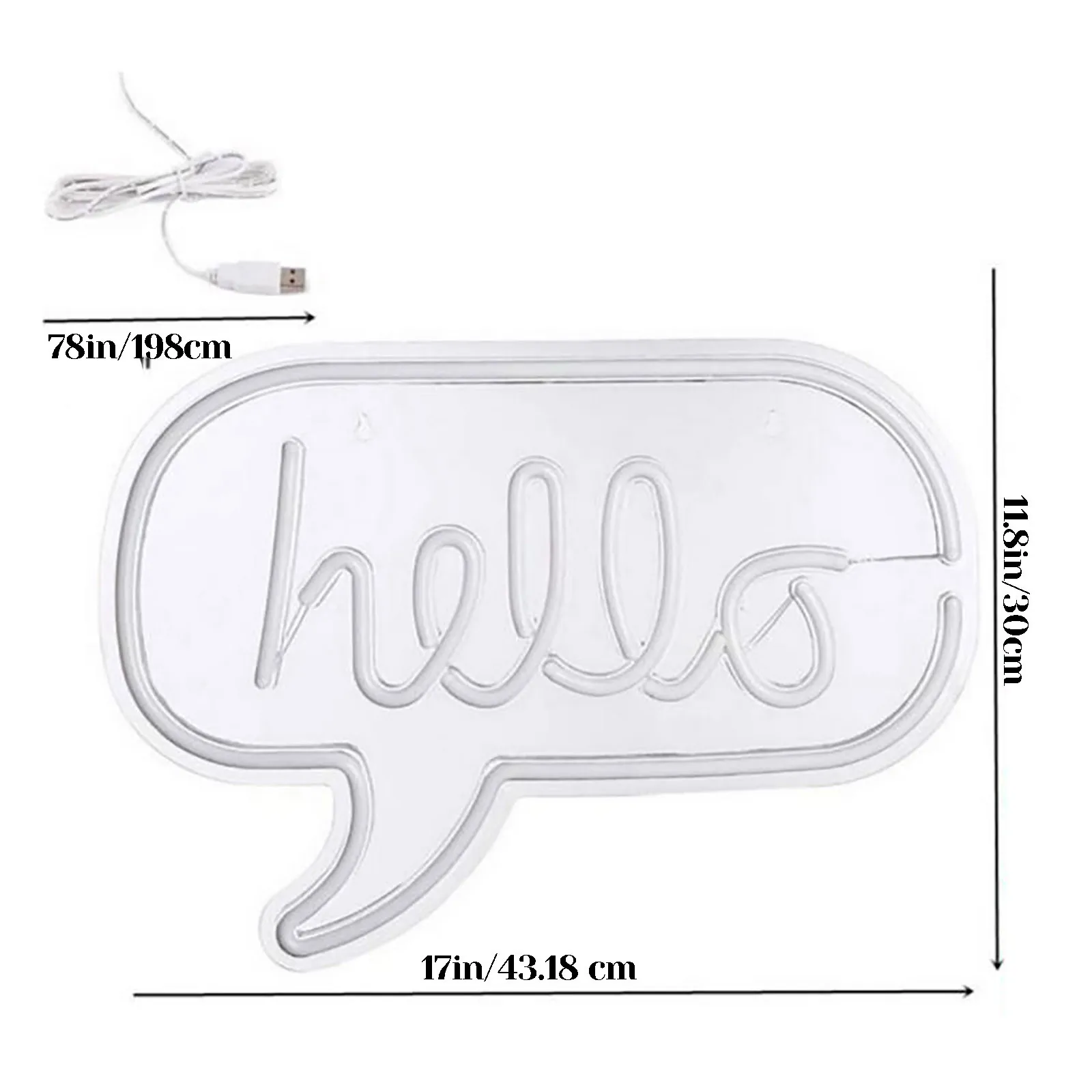 

40# Led Neon Light Sign Vibes Dream Open Cactus Hello Banana Flash Neon Sign For Room Home Decor Party Wedding Wall Decor