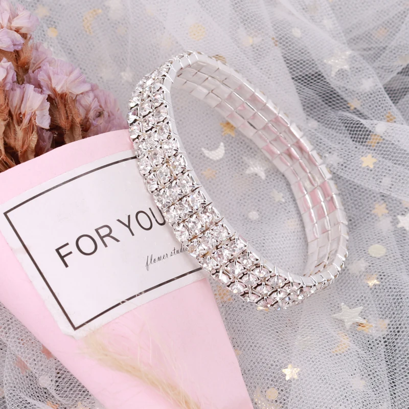 Ювелирные изделия с кристаллами 1 шт./лот белый браслет очками сделай сам