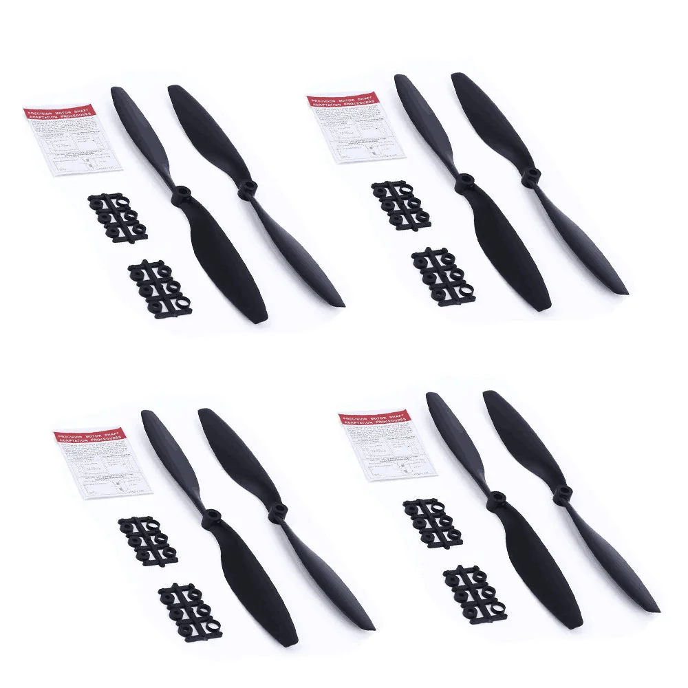 

Special Offer 8PCS 1045 Propeller 10in Wing CW CCW 10X45 for DJI F450 F550 Drone DIY Quad-copter Props RC Blade Spare