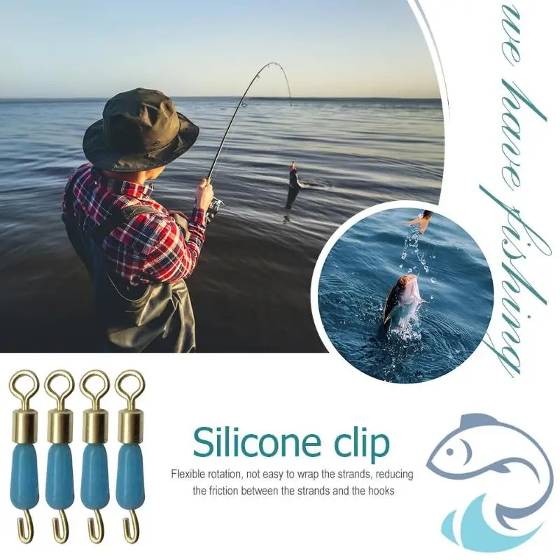 10 шт. противоударный высококачественный силикагелевый коннектор рыболовный