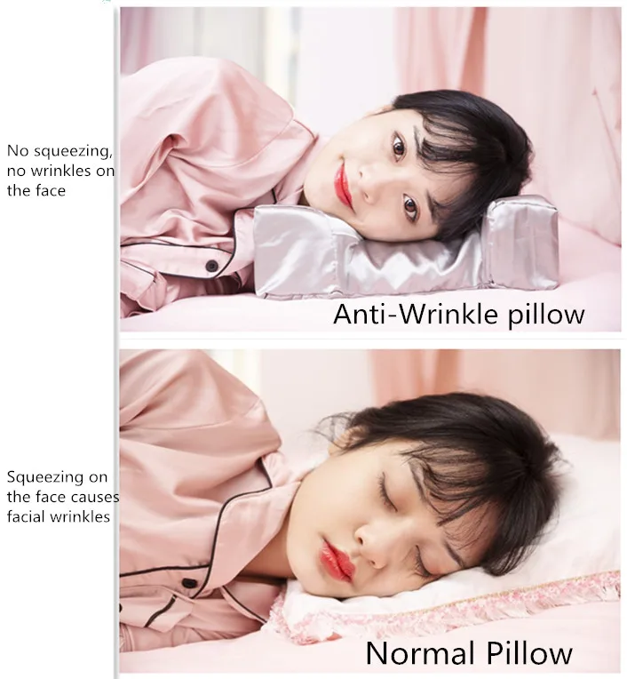 

Anti Wrinkle Anti Aging Wrinkle Prevention Acne Treatment Natural Beauty Back & Side Pillow Latex Sleeping