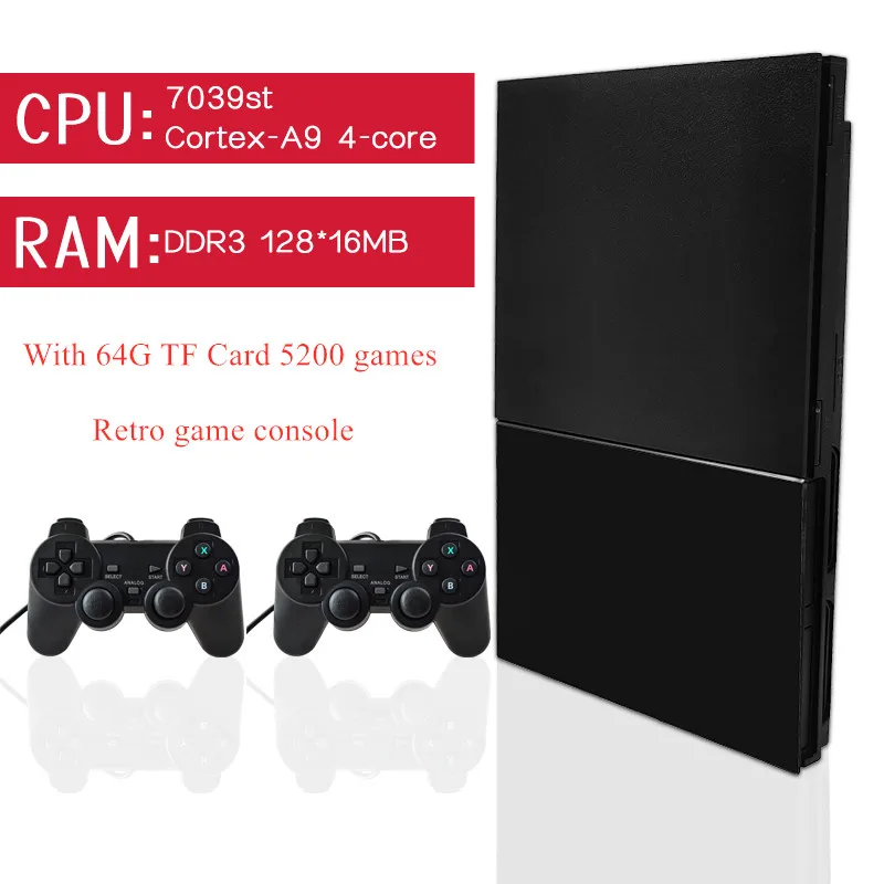 

Игровая ретро-консоль Anbernic PAPII, 64 ГБ, 5200 игр, PS1, 4K HD, выход, для домашнего использования