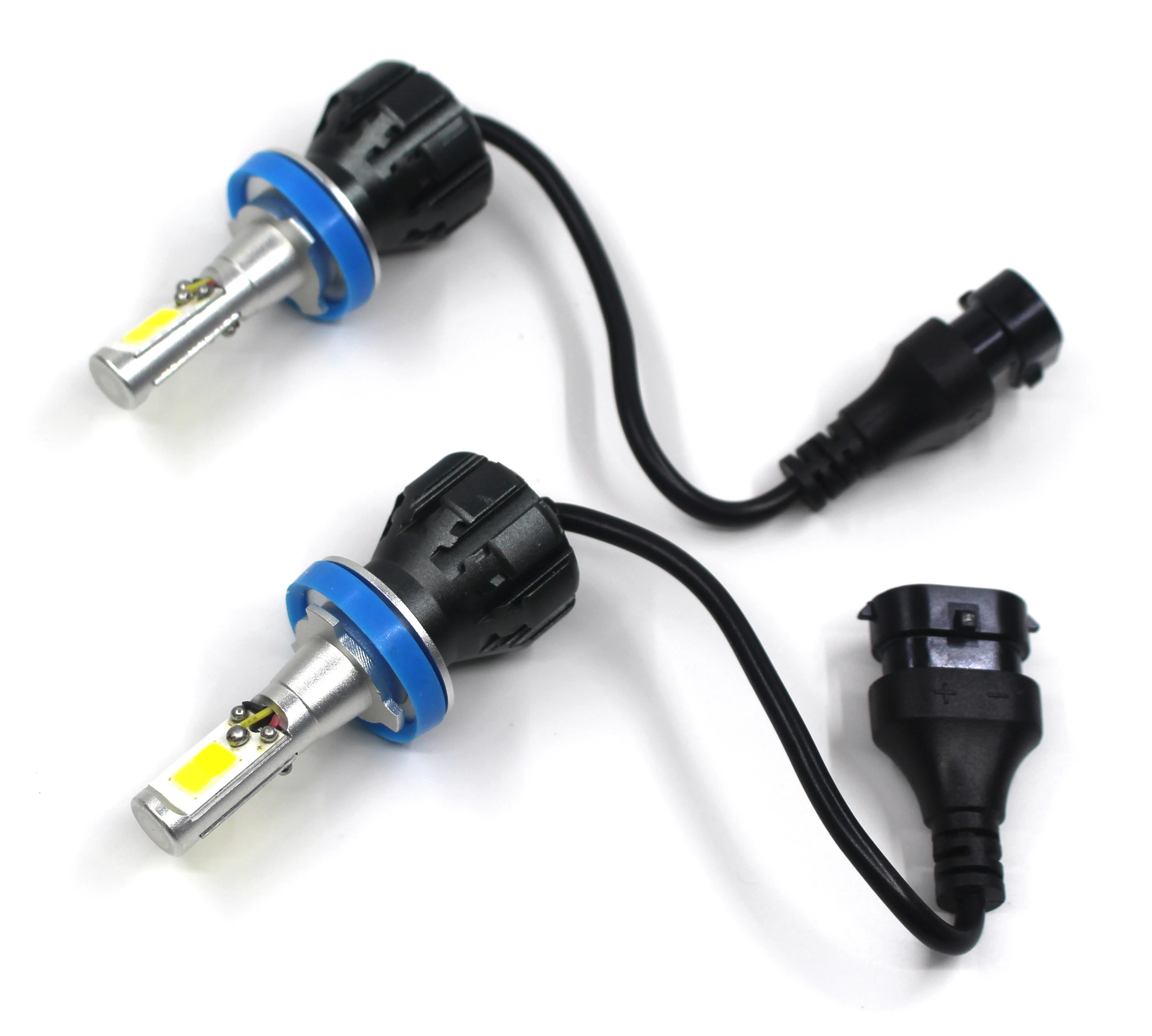 2 шт. супер яркие Автомобильные светодиодные двухцветные передние