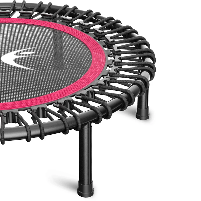 Mini Silent Indoor 40&quot Fitness Trampoline With Adjustable Handle length Adults Kids GYM Sports Equipment | Спорт и развлечения