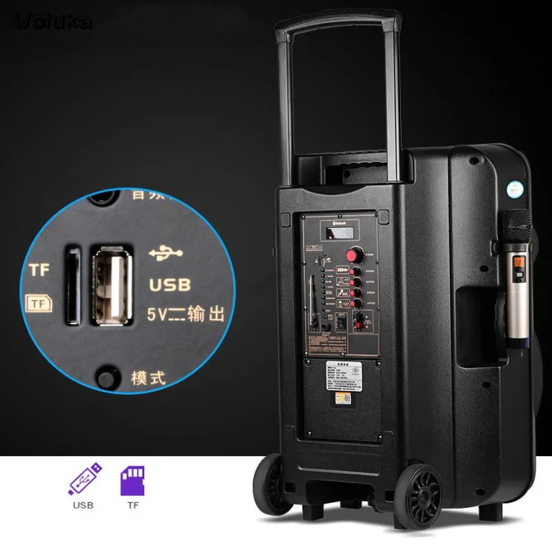 Беспроводная bluetooth-колонка с микрофоном CD50 W05 | Лампы и освещение