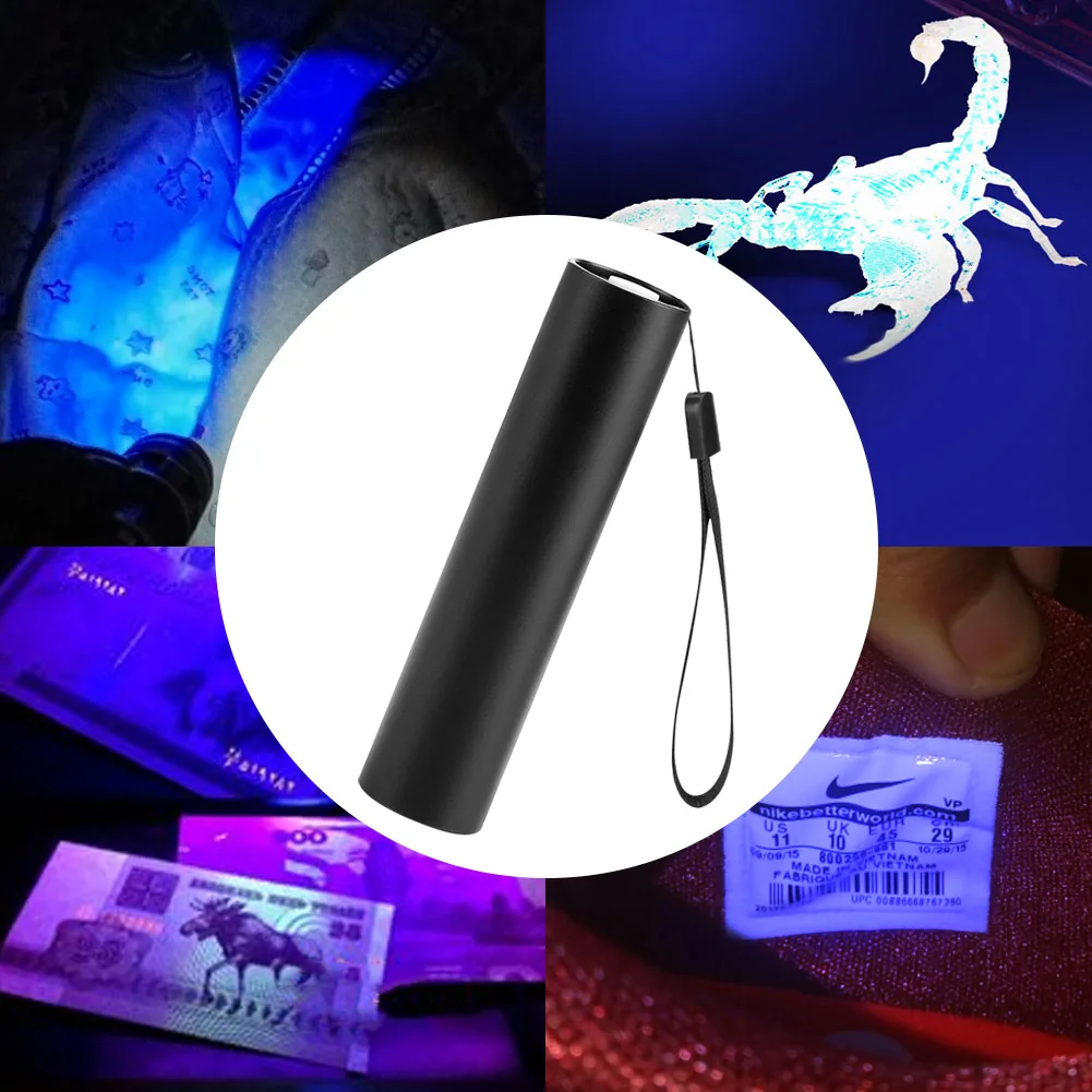 

Ультрафиолетовый фонарик Usb Перезаряжаемые светодиодный Мощный фонарик с функцией масштабирования фонарь Ультра яркий светодиодный Алюми...