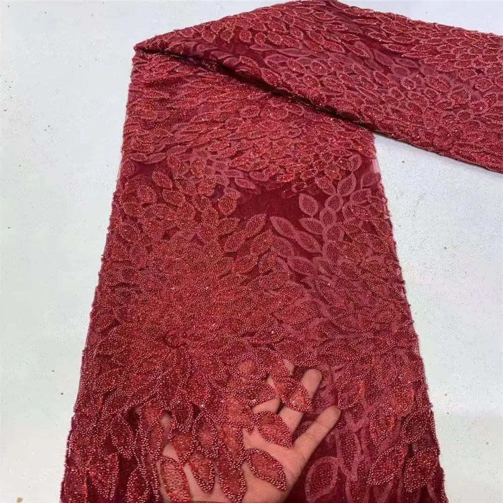 

Sequins Tulle Lace Royal Blue African Sequence Lace Fabric High Quality Nigerian French Mesh Net Lace Fabric