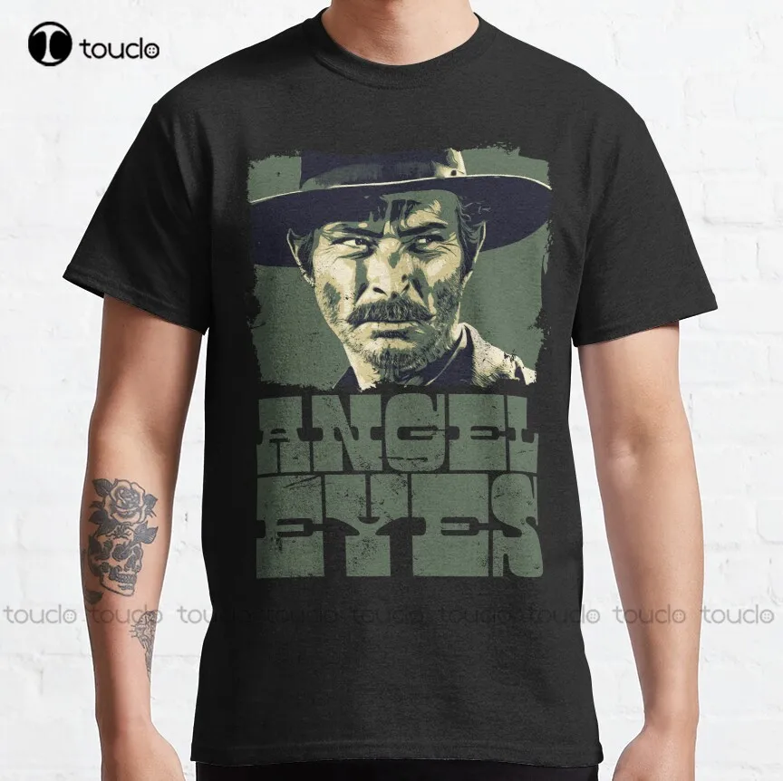 

Angel Eyes Lee Van Cleef The Good The Bad And The Ugly Classic T-Shirt Mens Compression Shirt Custom Aldult Teen Unisex Xs-5Xl