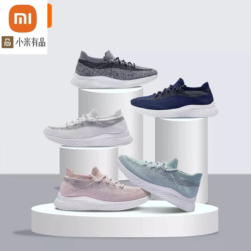 

youpin mijia men and women antibacterial night vision casual shoes night reflective integrated socks men and women sports shoes