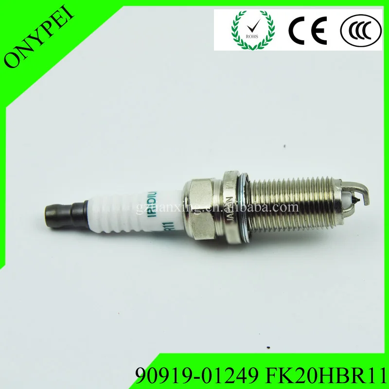 (4 шт.) 90919 01249 FK20HBR11 иридиевая Свеча зажигания для Lexus GS350 IS250 LS460 FK20HBR 11 9091901249 11|Свечи