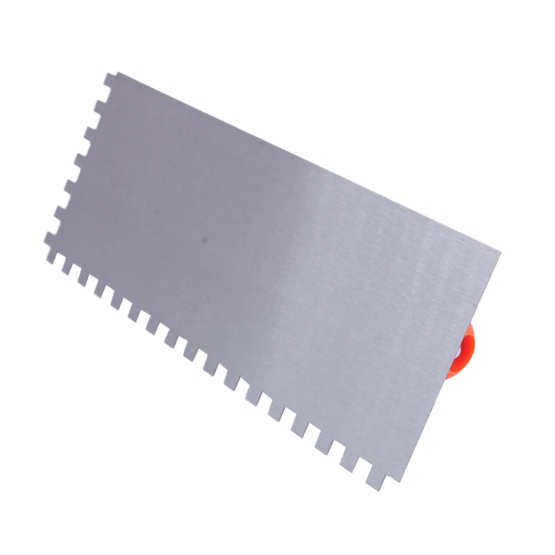 

Q9QF Tooth Shaped Carbon Steel Plastering Trowel with TPE TPR Plastic Handle Wooden Handle Plastering Trowel