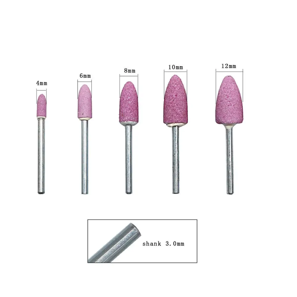 1/8" Shank Abrasive Mounted Stone Grinding Wheel Head Rotary Tool Kit 20pcs/Set | Украшения и аксессуары