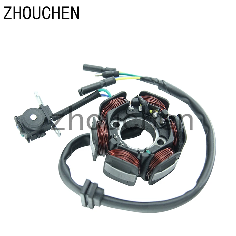 Generator Magnetor DC Stator Motor Coils Under Electric Starting Magneto Fit For Yinxiang 150cc Engines CQ-154-1 |