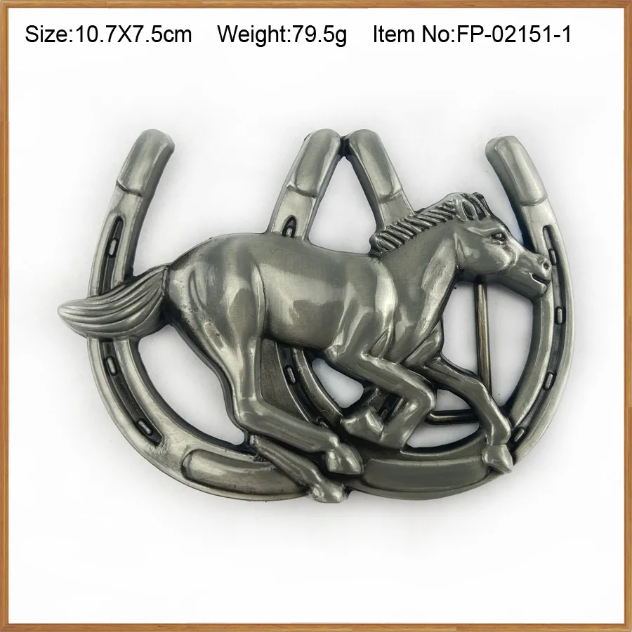 Пряжка для джинсов BuckleClub из цинкового сплава в западном стиле бега ковбойская