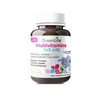 greenlife childrens multi vitamin 60 capsulesbottle free shipping