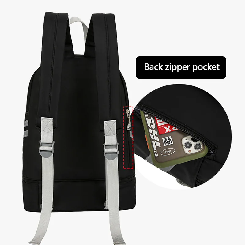 Women Gym Backpack Dry Wet Bag Swimming Fitness Bags for Shoes Training Gymtas Sac De Sport Swimming Gym Backpack Travel XA874A