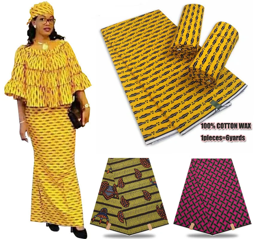 Новинка 2021 модный дизайн очень популярная африканская ткань 100% хлопок мягкая