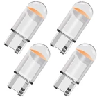 4 шт. 2021 Новый T10 W5W 168 501 COB светодиодный Автомобильный Клин парковка светильник авто номерного знака светильник Боковая дверь лампа инструмент