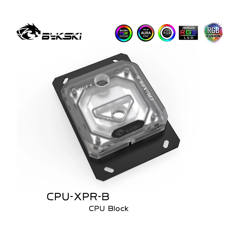 Водяной блок для процессора Bykski AMD Ryzen3/5/7/ThreadRipper AM2 AM3 AM4 кулер XPR B|Кулеры и системы