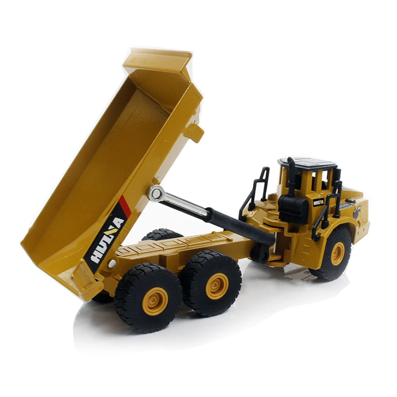 

Самосвал Huina 1712 1/50 из сплава, Детские обучающие игрушки, статическая модель или самосвал из сплава