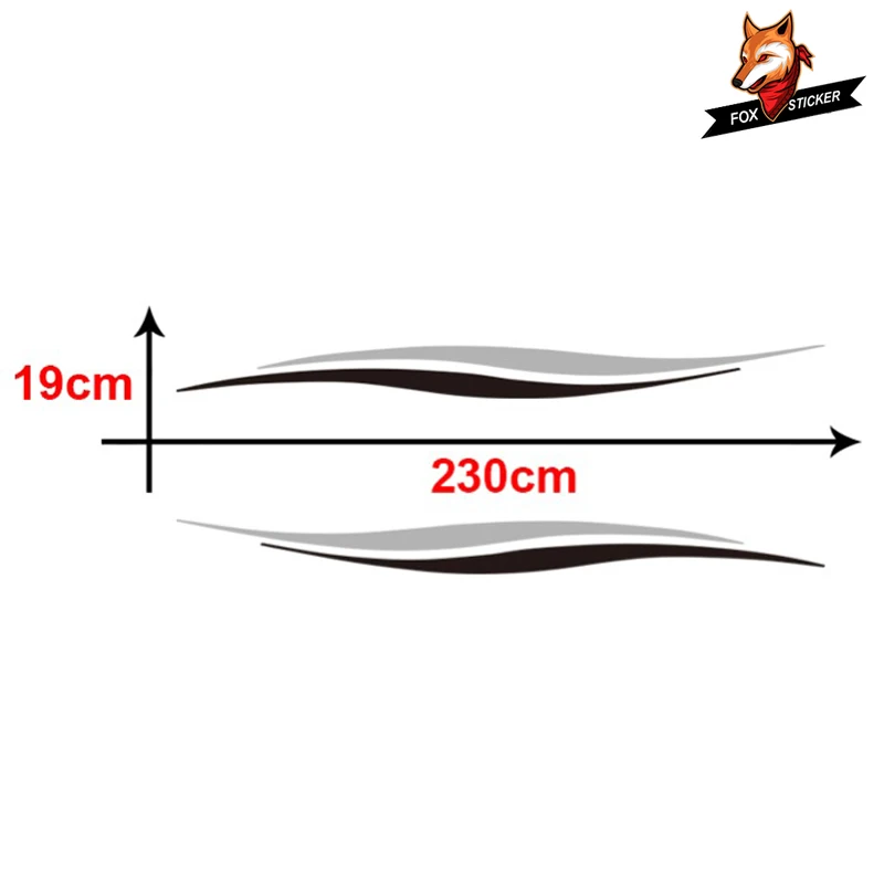 Универсальные виниловые наклейки на 2 стороны автостайлинг для Ford Transit Renault Kang