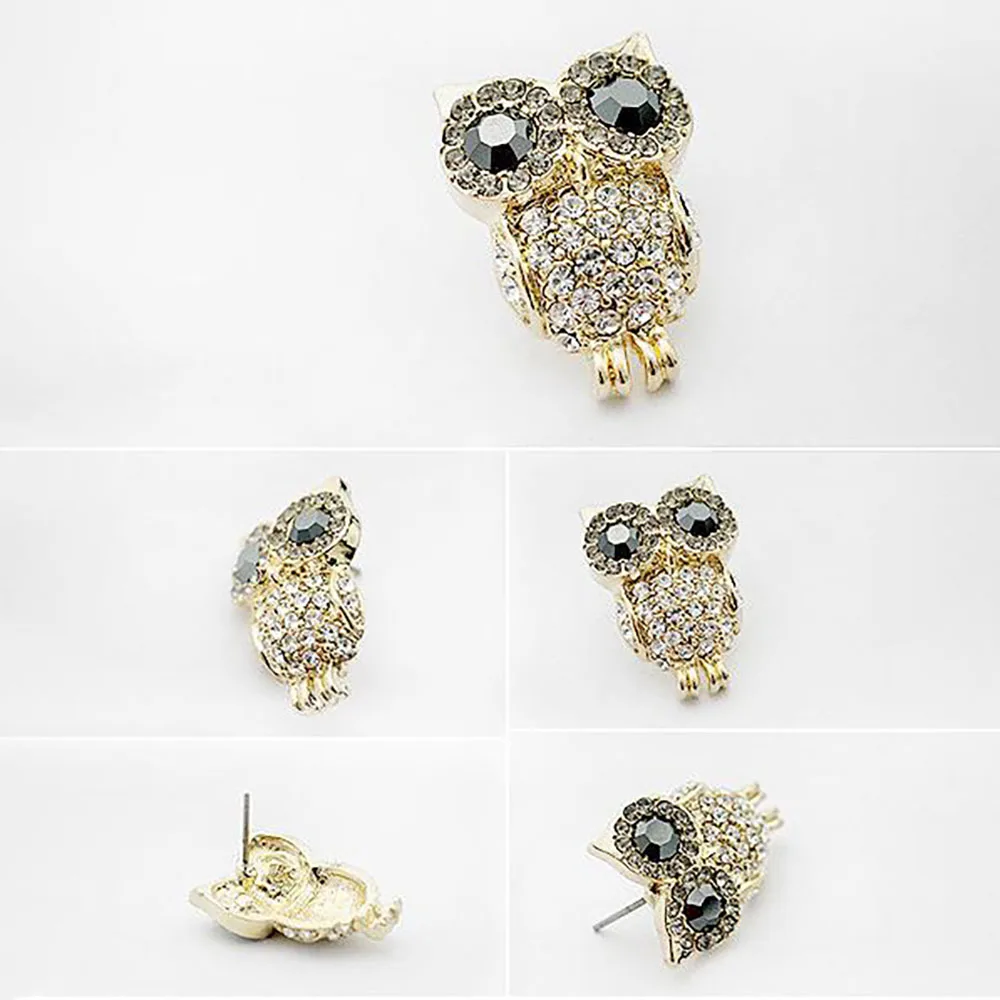 

2021 New Korean Fashion Charm Full Of Romantic And Elegant High-grade Owl Earrings Fine Jewelry Gorgeous Hot