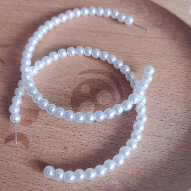 

2021 Trend Jewelry Earrings Pearl Round For Female Hoop Earrings Wedding Party Fashion Jewelry gift