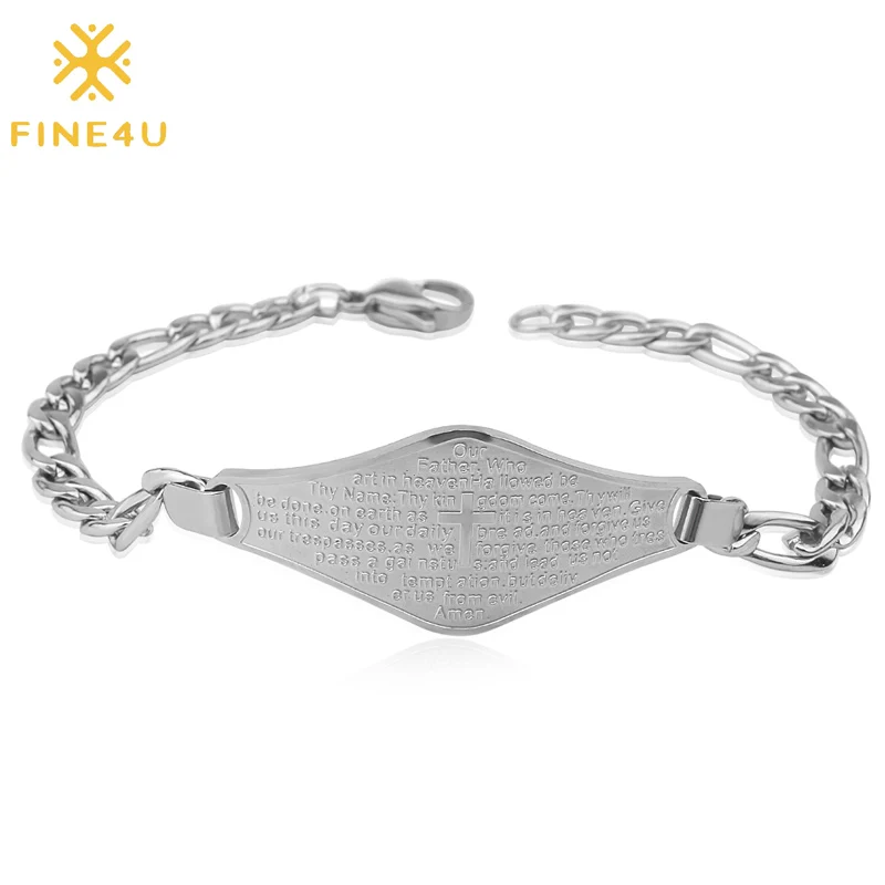 Мужской браслет на запястье из нержавеющей стали|Цепочки и браслеты| |