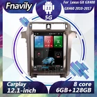 Автомобильный dvd-плеер Fnavily 12,1 дюйма на платформе Android 11 для Lexus GX GX400 GX460, автомобильное радио в стиле Tesla, видео стереосистемы GPS DSP audio 2010-2017