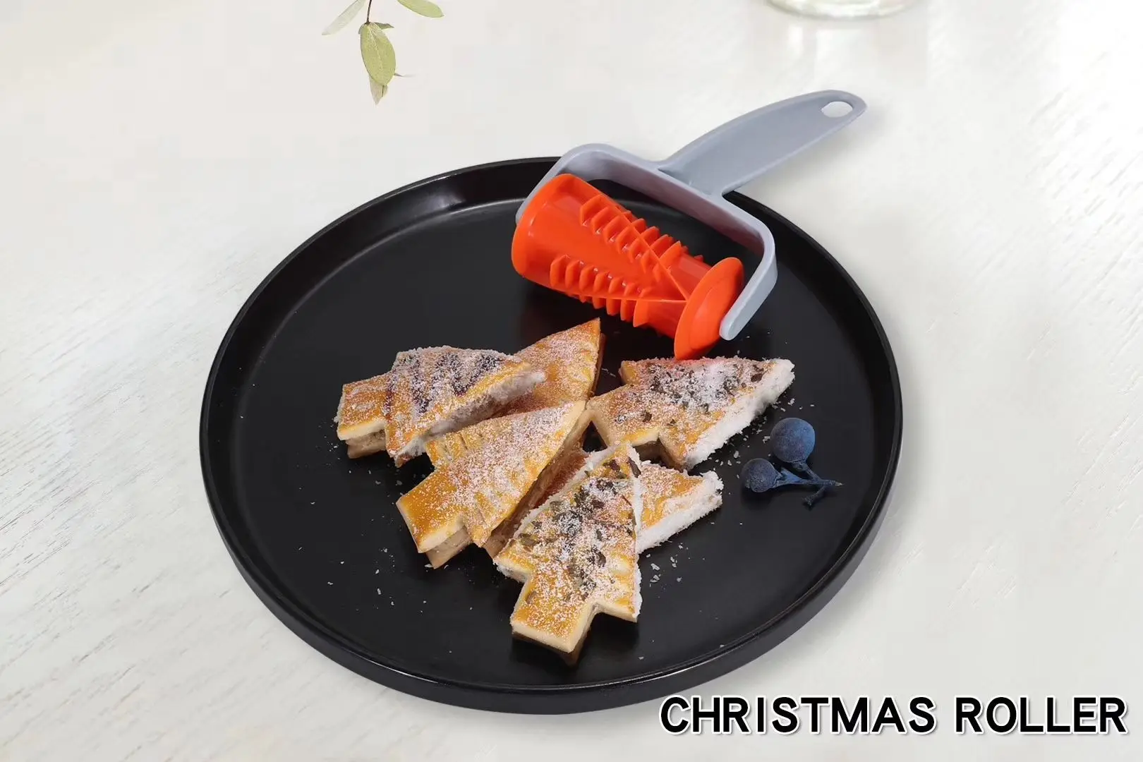 Круассаны рулонный резак кондитерский хлебный валик помадка круассан Инструменты ABS Кондитерский Резак форма-нож для выпечки Кондитерские резаки
