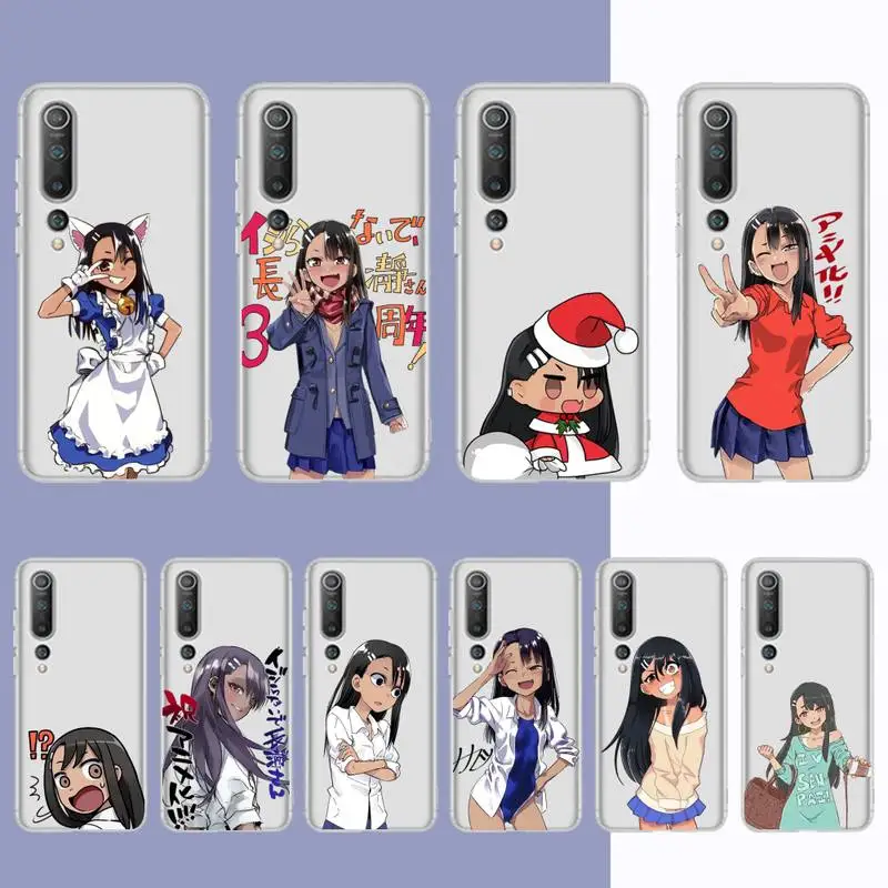 

Yinuoda nagatoro san anime aesthetic Phone Case For Redmi Note 5 7 8 9 10 A K20 pro max lite for Xiaomi 10pro 10T