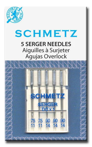 overlock serger 14 SCHMETZ стрейч, quliting, иглы золотая вышивка, кожа, металлик, Джерси для певицы juki Brother bernina pfaff elna janome - Цвет: overlock serger 14